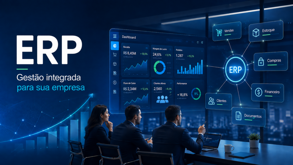 Como um sistema ERP melhora a gestão da empresa?